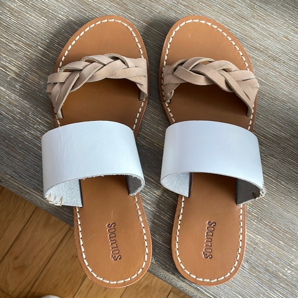 Brand new soludos braided sandals